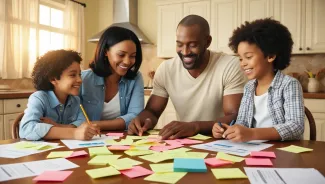 Melissa Cox CFP encourages families to talk about finances together