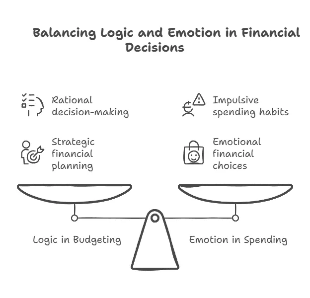  logic vs. emotion in budgeting decisions
